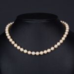 Pearl Necklace from Hong Kong Wing On Jewellry Ltd, 1970s香港永安珠宝金行 70年代 珍珠项链
