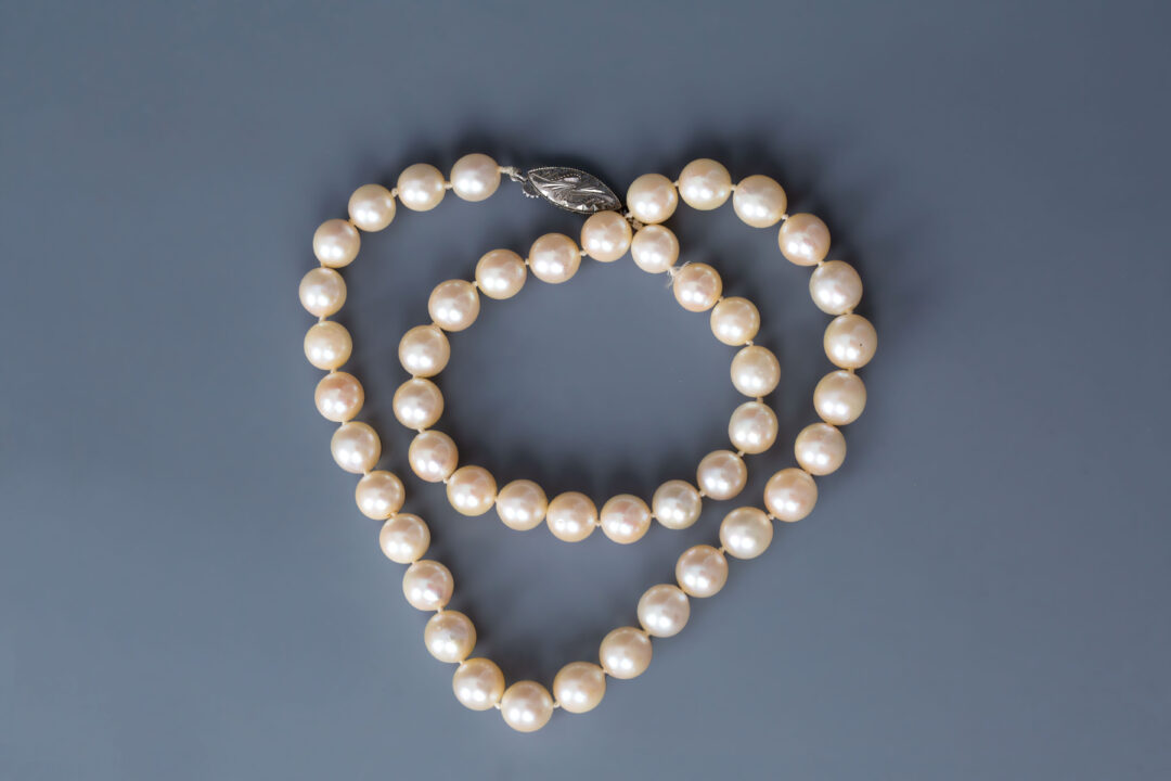 Pearl Necklace from Hong Kong Wing On Jewellry Ltd, 1970s香港永安珠宝金行 70年代 珍珠项链 - Image 4