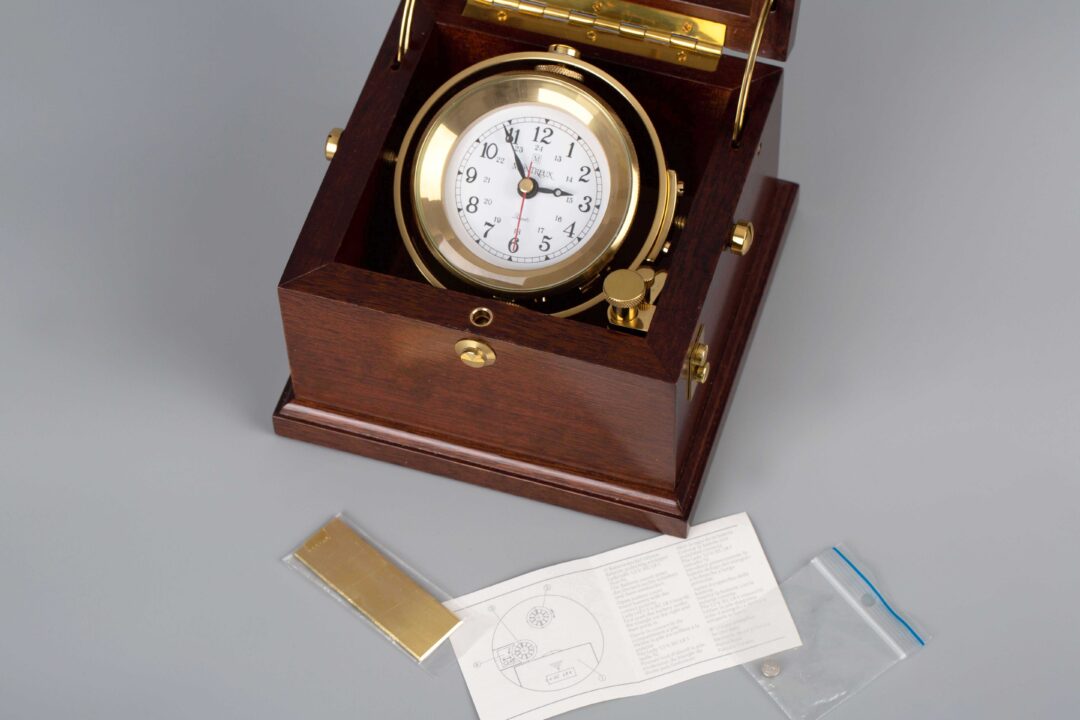 Montreux Quartz Ships Clock Desk Model, 1970sMontreux 钟 70年代 - Image 4