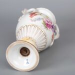 Meissen Porcelain, Antique Vase with Double Serpent Handles, 27 cm, 1860-1924迈森瓷器，古董花瓶与双蛇环形柄27厘米1860-1924 - Image 6