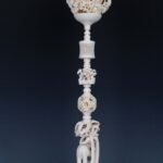 Chinese Puzzle Ball (Devil's Work Ball), 19th Century镂空雕鬼工球 十九世纪 - Image 5