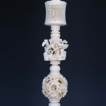Chinese Puzzle Ball (Devil's Work Ball), 19th Century镂空雕鬼工球 十九世纪 - Image 7