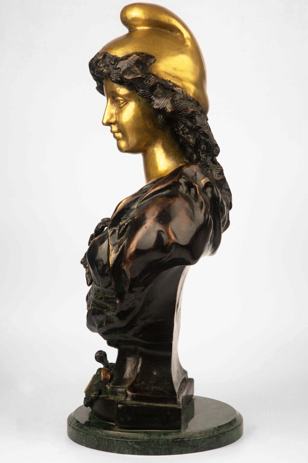 The Marianne of France Bronze Sculpture, 20th Century 法国玛丽安青铜雕像二十世纪 - Image 2