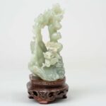 Hollowed-Out Jade 'Fame Just Around the Corner', 20th Century马上封侯 镂空玉雕 二十世纪 - Image 4