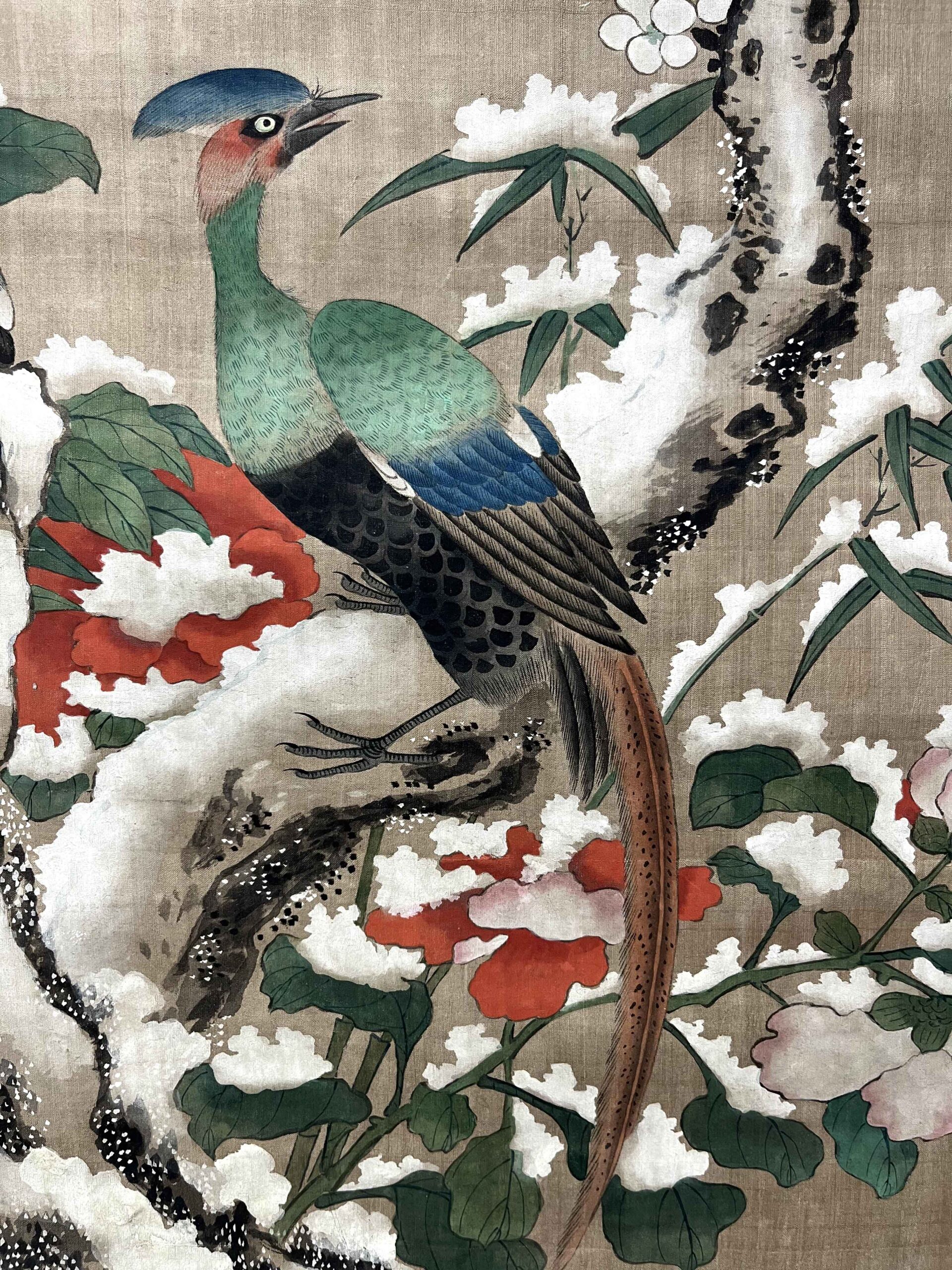 NEW通販rarebookkyoto ｍ440　満洲　帝国　皇帝陛下奉迎国民歌　ポスター　1930年　新京　大連　中国 花鳥、鳥獣