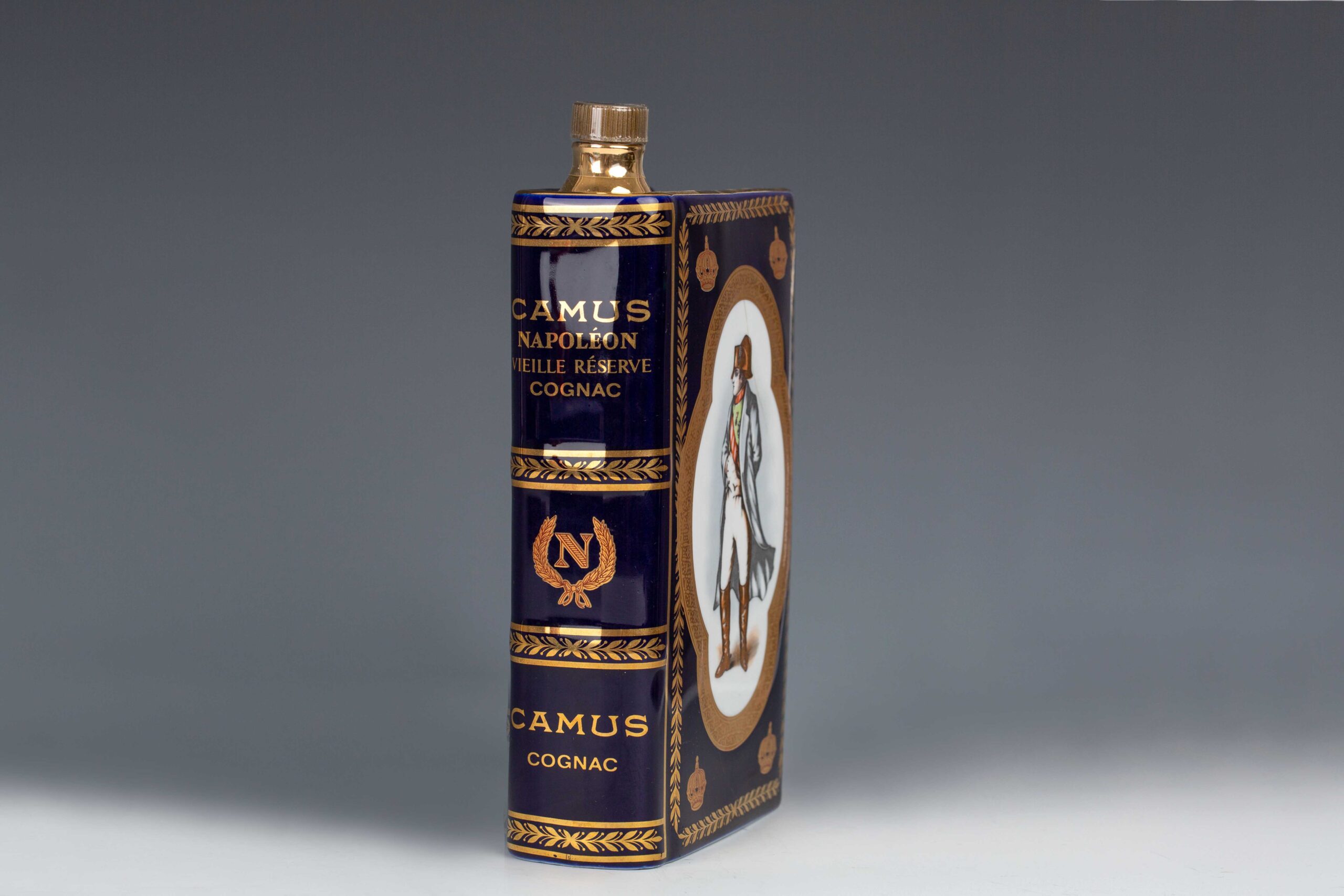 Vintage Camus Napoleon Cognac Ceramic Book Bicentenary – 200th