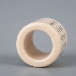 Bone carving figure poetry ring高级骨雕 人物 诗文 戒指 - Image 3