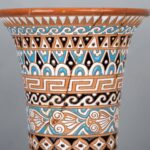 Neofitou Keramik Faliraki Rodos Earthware Greek Pottery Deer EnamelNeofitou Keramik Faliraki Rodos希腊陶器鹿搪瓷 有伤 - Image 5