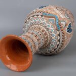 Neofitou Keramik Faliraki Rodos Earthware Greek Pottery Deer EnamelNeofitou Keramik Faliraki Rodos希腊陶器鹿搪瓷 有伤 - Image 6