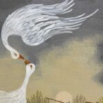 Geese Oil on canvas by Martin Jonas Geese布面油画 Martin Jonas作 - Image 3