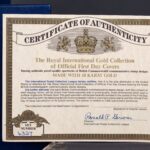The Royal International Gold collection of official first-day covers, 45 pages; The Royal International Gold collection of official first-day covers, 45 pages; birds of the world stamp collection IAF 12 pages皇家國際金裝官方首日封面系列 45 页，世界鳥類郵票收藏 IAF 12 頁 - Image 2