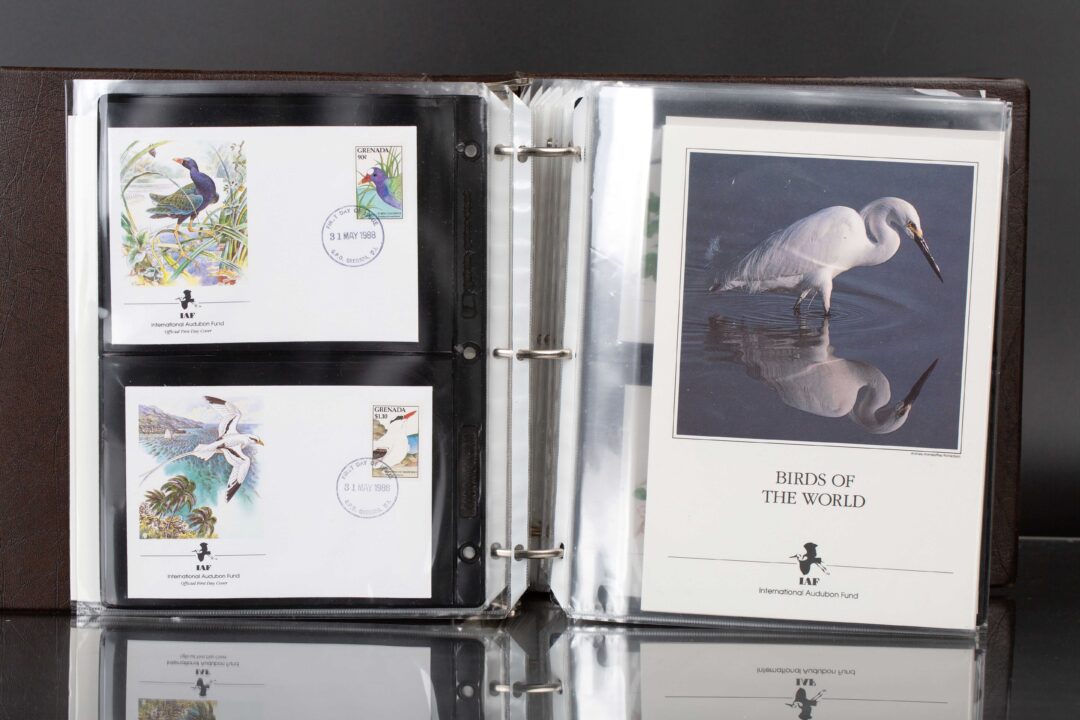 The Royal International Gold collection of official first-day covers, 45 pages; The Royal International Gold collection of official first-day covers, 45 pages; birds of the world stamp collection IAF 12 pages皇家國際金裝官方首日封面系列 45 页，世界鳥類郵票收藏 IAF 12 頁 - Image 7