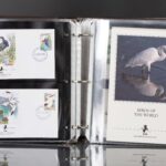The Royal International Gold collection of official first-day covers, 45 pages; The Royal International Gold collection of official first-day covers, 45 pages; birds of the world stamp collection IAF 12 pages皇家國際金裝官方首日封面系列 45 页，世界鳥類郵票收藏 IAF 12 頁 - Image 7